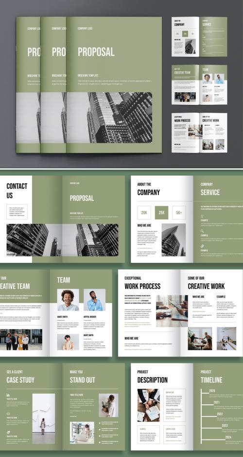 Business Clean Simple Proposal Layout 644716965