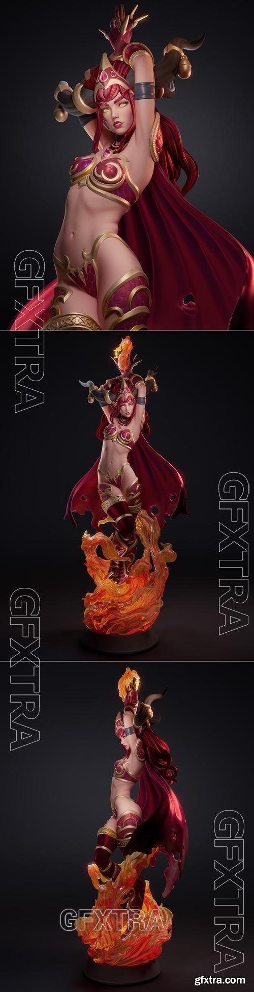 3D Verse Studios - Alexstrasza - World of Warcraft &ndash; 3D Print Model