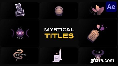 Videohive Mystical Elements Titles for After Effects 48472643