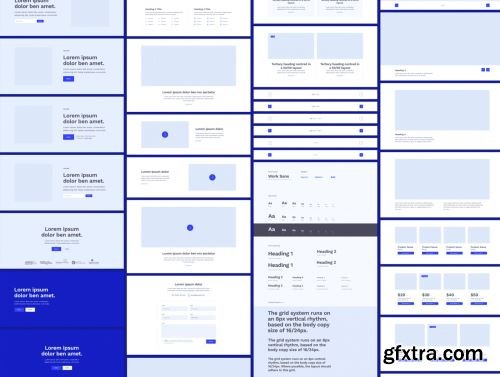 heywires - Adobe XD Wireframe Kit Ui8.net