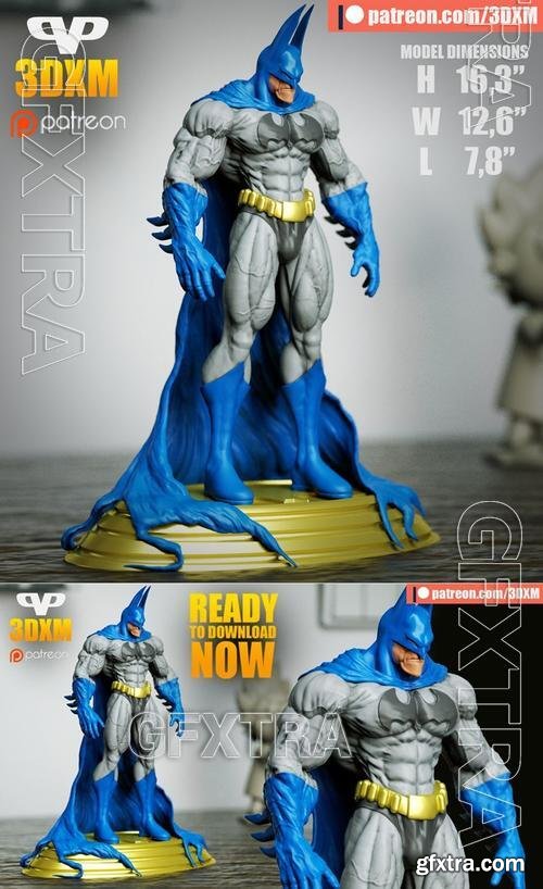 Simon Bisley Batman &ndash; 3D Print Model