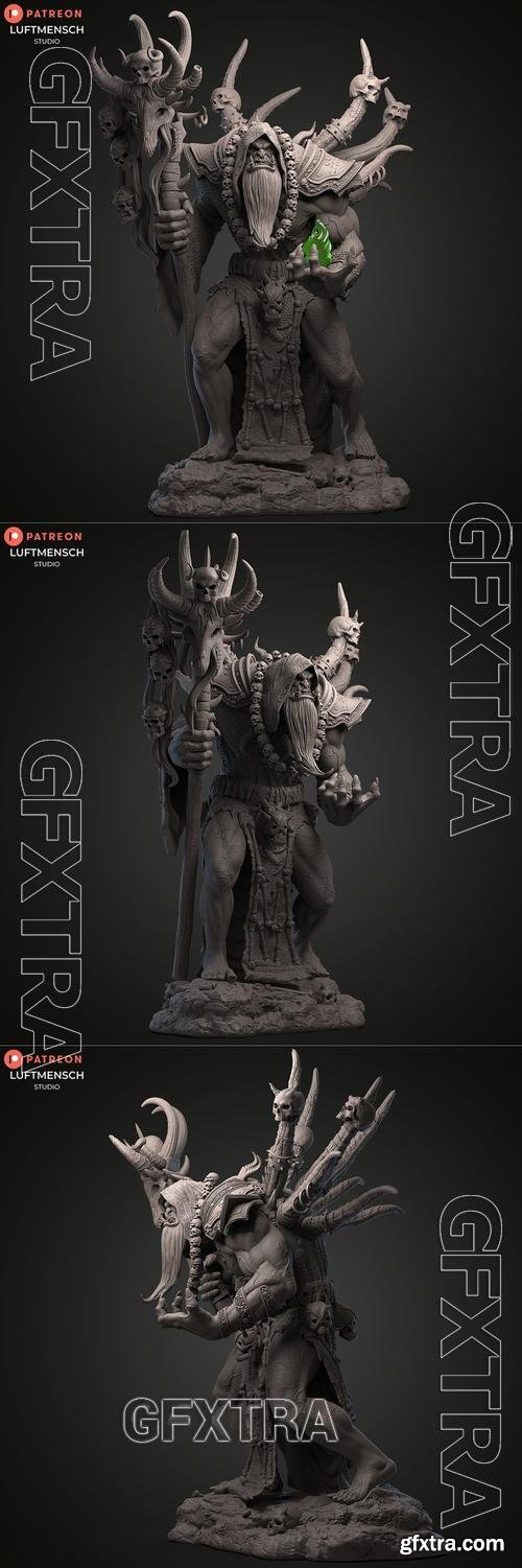 LuftMensch Studio - Guldan &ndash; 3D Print Model