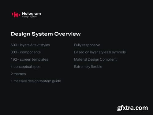 Hologram Design System Ui8.net