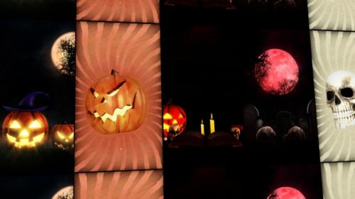 Videohive - Halloween Spooky Vertical Backgrounds - 48123051 - 48123051