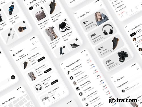 Evira - E-Commerce & Online Shop App UI Kit Ui8.net