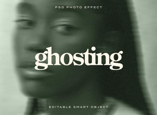 Ghosting Photo Effect 644175291