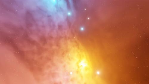 Videohive - Colorful Nebula Loop - 48199321 - 48199321