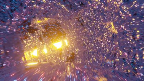 Videohive - Abstracts Hyper Tunnel Loop - 48199377 - 48199377