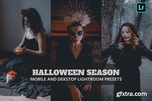 Halloween Season Lightroom Presets Dekstop Mobile YNLQN9Y