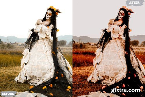 Halloween Prests Lightroom Presets Dekstop Mobile LUVE7RW