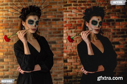 Halloween Prests Lightroom Presets Dekstop Mobile LUVE7RW