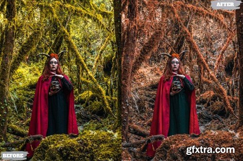 Halloween Prests Lightroom Presets Dekstop Mobile LUVE7RW