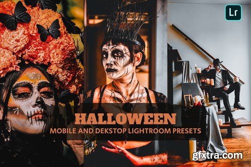 Halloween Lightroom Presets Dekstop and Mobile SSQBMEL