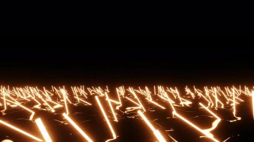 Videohive - Black background with illuminated lasers - 48204607 - 48204607