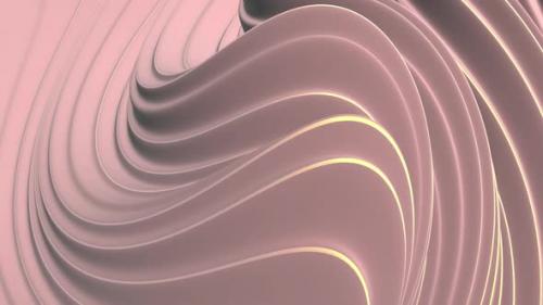 Videohive - 4K Colored Soft Waves Loop - 48205583 - 48205583