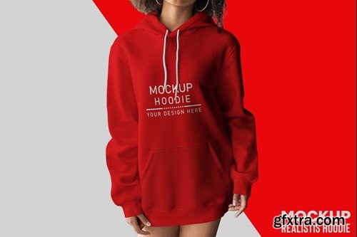 Female Hoodie Mockup GUSAMBU