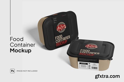 Food Container Mockup EFWVG2E