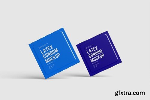 Condom Packaging Mockup B4T3G4L