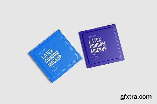 Condom Packaging Mockup B4T3G4L