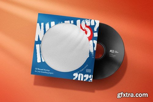 CD Record Mockup XZJBJP7