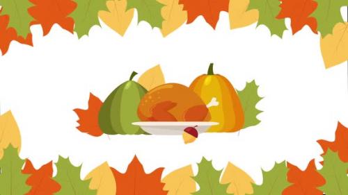 Videohive - Thanks Giving Background - 48212255 - 48212255