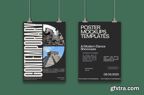 Hanging Poster Mockup PXWDP4J