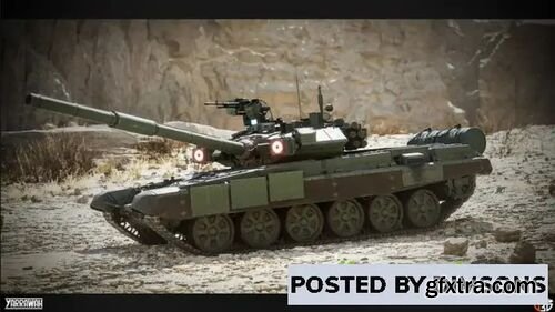 T-90 Battle Tank - Advanced Tank Blueprint v4.25-4.27, 5.0-5.2