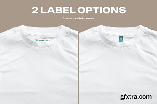 Mockups of a Children's T-shirt YTQABSP