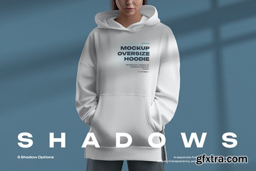 Mockup Woman Oversize Long Hoodie ZD29ZK6