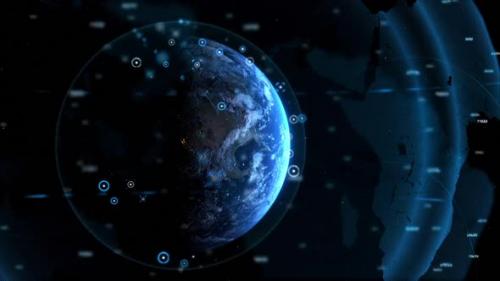 Videohive - Technology Earth Space - 48212411 - 48212411