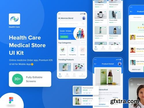 Health Care UI Kit Ui8.net