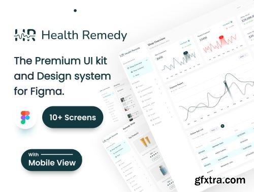 Health Remedy - Medical shop and analytics dashboard Ui8.net