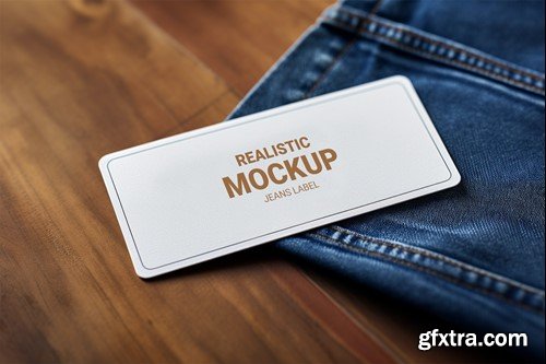 Jeans Label Tag Mockup BMHLXP6