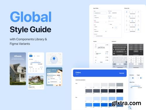 Hommie - Real Estate App UI Kit Ui8.net