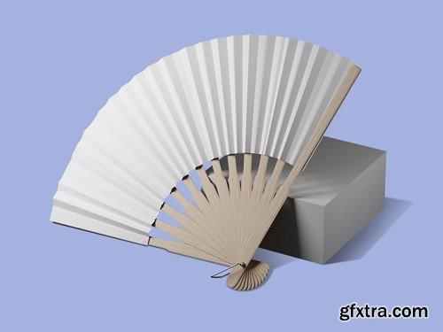 Hand Fan Mockup 9HHLW6B