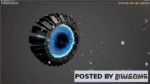 Portal Pack / Teleport Blueprint / VFX v4.26-4.27, 5.0-5.2