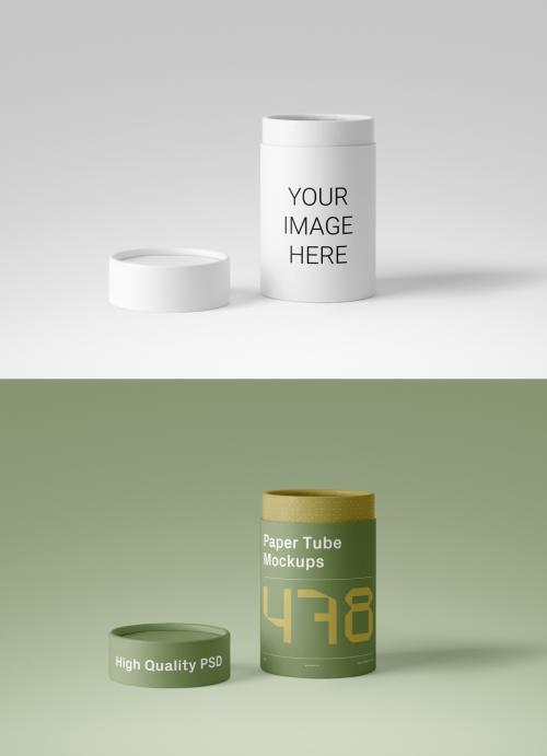 Paper Tube Mockup 644077295