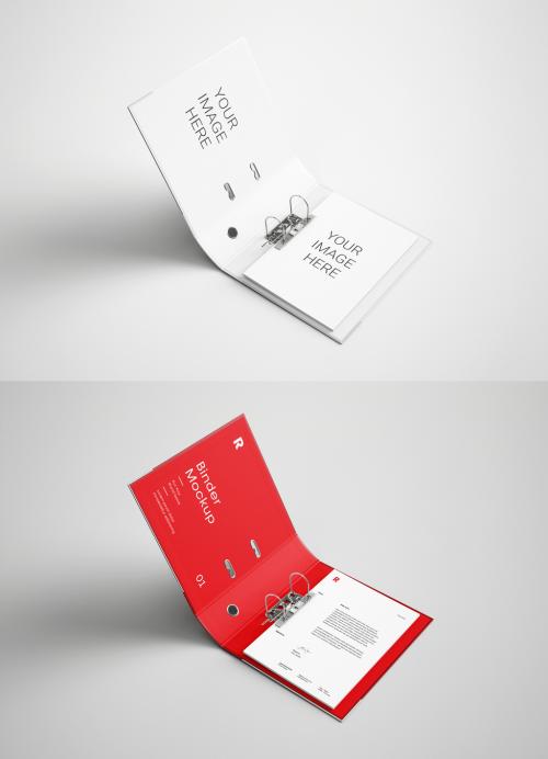 Perspective Binder Mockup 644077292