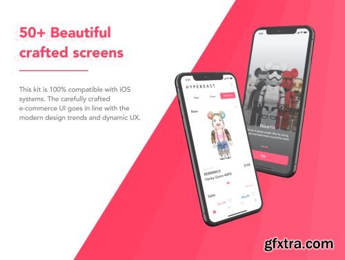 HypeBeast - E-commerce App UI Kit Ui8.net