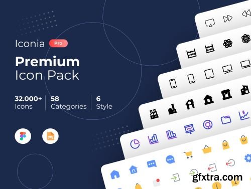 Iconia Pro | 32.000+ Icons Ui8.net