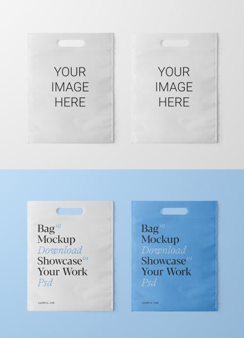 Laying Plastic Bag Mockup 644076353