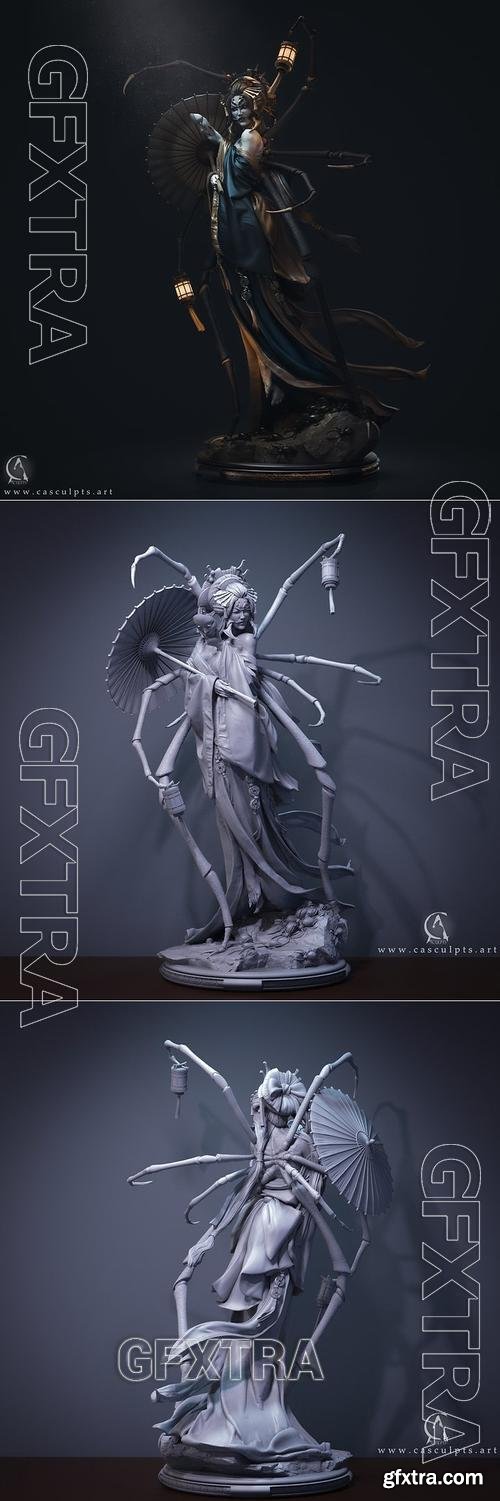 CA Sculpts - Jorogumo &ndash; 3D Print Model