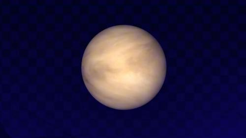 Videohive - Venus Planet animation in space. 2229 - 48226585 - 48226585