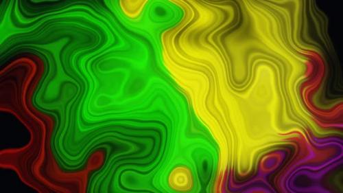 Videohive - Colorful abstract liquid animated background. 582 - 48226604 - 48226604