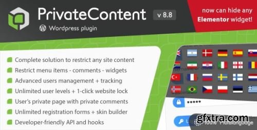 CodeCanyon - PrivateContent - Multilevel Content Plugin v8.8.0 - 1467885 - Nulled