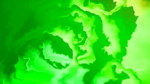 Videohive - Green heavy smoke - 48227217 - 48227217