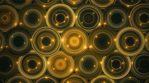 Videohive - Gold Glitter Rings - 48228046 - 48228046