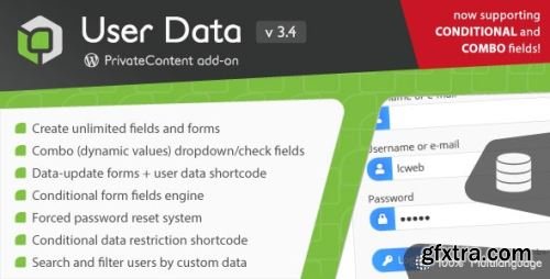 CodeCanyon - PrivateContent - User Data add-on v3.4.5 - 2399731 - Nulled