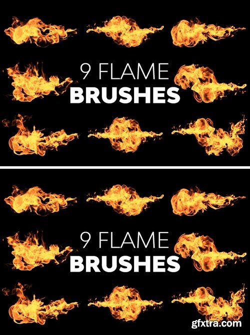 Flame Brushes 2GXHDHM