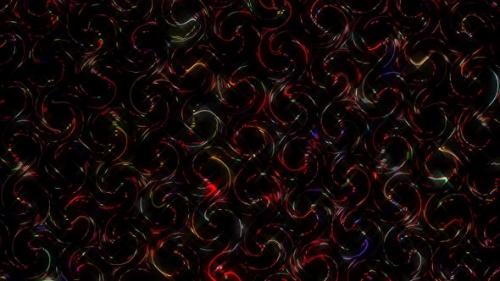 Videohive - shine brightly that regulate subtle movements with colorful stripes on a black background - 48231262 - 48231262